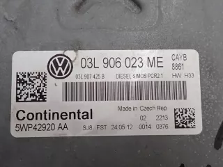 03L906023ME 03L906023 Блок управления двигателем Volkswagen Polo 5 Арт e10468142, вид 4