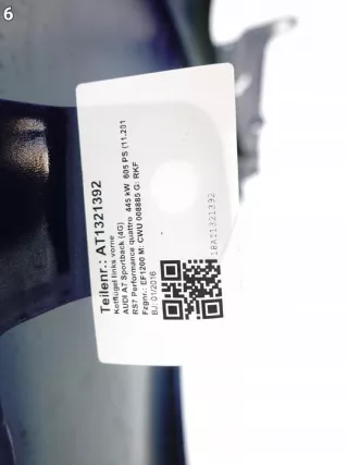 4G8821105B 4G8821105 4G8821197 Крыло переднее левое Audi A7 1 (S7,RS7) Арт e10468732, вид 7