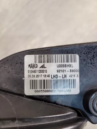 92101-B9000 Фара левая Hyundai i10 2 Арт e10472287, вид 6