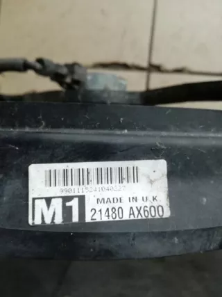 21480AX600 Вентилятор радиатора Nissan Micra K12 Арт e10479396, вид 4