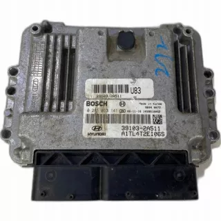 39103-2a511 0281013141 Блок управления двигателем Hyundai Getz Арт e10479568, вид 1