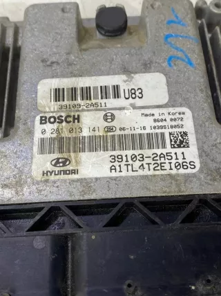 39103-2a511 0281013141 Блок управления двигателем Hyundai Getz Арт e10479568, вид 3