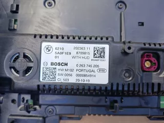 5A0F1E9 Щиток приборов (приборная панель) BMW 5 G30/G31 Арт e10486044, вид 3