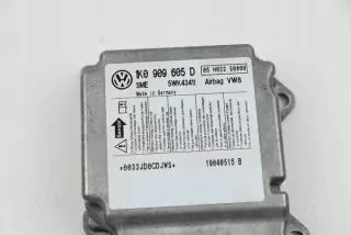 1K0909605D 5WK43411 Блок AirBag Volkswagen Golf 5 Арт e10487574, вид 2