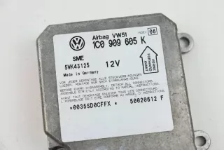 1C0909605K 5WK43125 Блок AirBag Volkswagen Polo 4 Арт e10487593, вид 2
