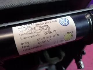 5M0864207B Подлокотник Volkswagen Golf 5 Арт e10489901, вид 6