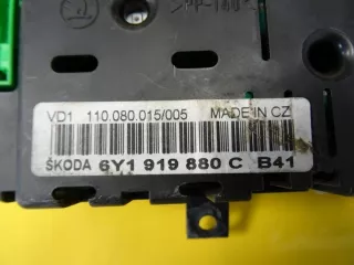 6Y1919880C Щиток приборов (приборная панель) Skoda Fabia 1 Арт e10496983, вид 3