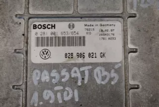 0281001654 Блок управления двигателем Volkswagen Passat B5 Арт e10507202, вид 3