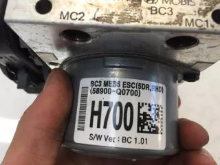 61589-41600 58910-Q0200 58900-Q0700 Блок ABS Hyundai Kona Арт e10532329, вид 3