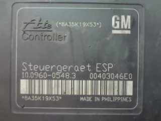 10096005483 Блок ABS Opel Astra H Арт e10537349, вид 2