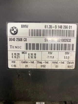9148266 Блок комфорта BMW 3 E90/E91/E92/E93 Арт e10542573, вид 4