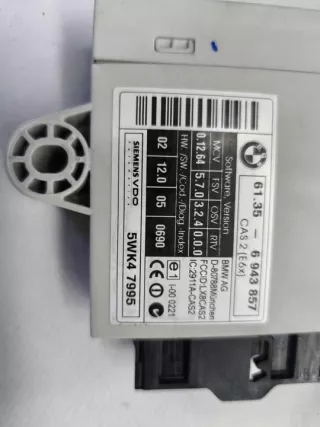 6943857 Блок комфорта BMW 5 E60/E61 Арт e10544463, вид 4