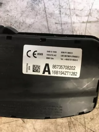8773570 87735708202 Подушка безопасности BMW 5 F10/F11/GT F07 Арт e10546996, вид 2