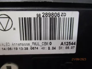 9828476980 Блок навигации Citroen C4 Cactus Арт e10559262, вид 9