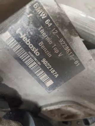 9228617 64129228617 Автономный отопитель BMW 7 F01/F02 Арт e10577113, вид 3