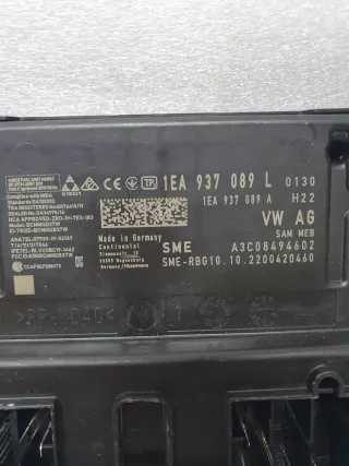 1EA937089L,1EA937089A Блок комфорта Volkswagen ID3 Арт AL14862237284, вид 3