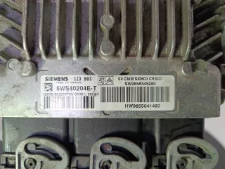 9658345280 Блок управления двигателем Peugeot 407 2.0л Арт 135525.1, вид 3