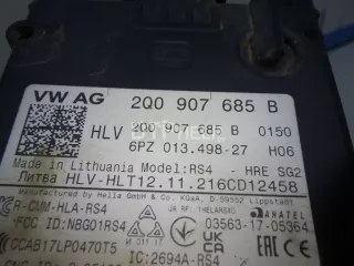 2Q0907685B Радар BSD (Слепых зон) Volkswagen Passat B8 Арт AM41244855, вид 4
