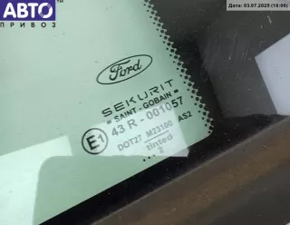43R001057 Стекло форточки двери задней левой Ford Mondeo 3 Арт 55043772, вид 2