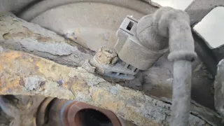 95534160510 Ступица задняя левая Porsche Cayenne 955 Арт 20395047, вид 4