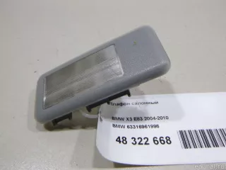 63316961996 BMW Фонарь салона (плафон) BMW X3 E83 Арт E48322668