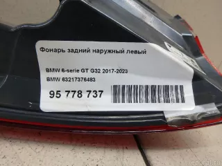 63217376483 BMW Фонарь задний наружный левый BMW 6 G32 Арт E95778737, вид 11