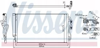 940357 Радиатор кондиционера  BMW 3 F80 Арт AL14187528361, вид 3