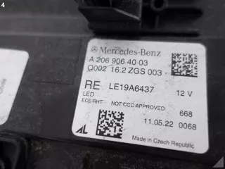 A2069064003 Фара передняя (комплект) Mercedes C W206 Арт AL14193070817, вид 5