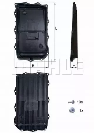 HX184KIT Поддон BMW 2 G42 Арт AL14283944688, вид 3