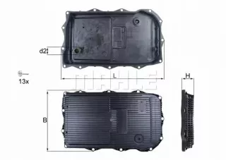 HX184KIT Поддон Jaguar F-Pace Арт AL14283944688_11, вид 2