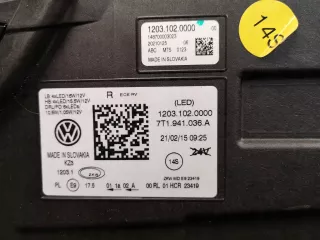 7T1941036A,992941572CE Фара передняя (комплект) Volkswagen Transporter T7 Арт AL14356087607, вид 9