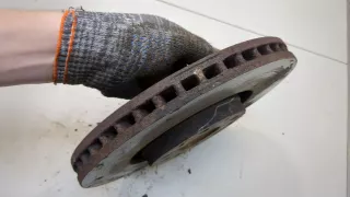 8E0615301AD Диск тормозной передний Audi A6 C5 (S6,RS6) Арт 20341419, вид 2