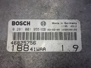 46825756 0281001955 46817785 Блок управления двигателем Fiat Punto 2 Арт e9831643, вид 3