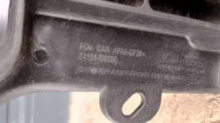 64101-G4000 Передняя панель крепления облицовки (телевизор) Hyundai i30 PD Арт e10587718, вид 6