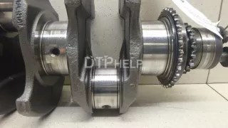 4C1Q6303BA Коленвал Ford Mondeo 3 Арт AM95587258, вид 4