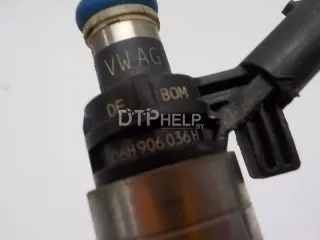 06H906036H Форсунка инжекторная электрическая Volkswagen Passat B6 Арт AM41214821, вид 3