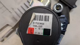 617023600,322225228 Ремень безопасности передний левый Opel Astra J Арт 9264411, вид 2