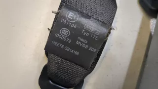 617023600,322225228 Ремень безопасности передний левый Opel Astra J Арт 9264411, вид 3