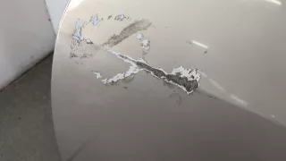 124264,22777945,20966024 Дверь задняя левая серебристая Opel Insignia 1 Арт 20403350, вид 4