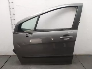 9002AW Дверь передняя левая серая Peugeot 308 1 Арт 20403505, вид 1