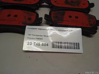 P85083 Brembo Тормозные колодки задние Volkswagen Transporter T6 restailing Арт E23745604, вид 8