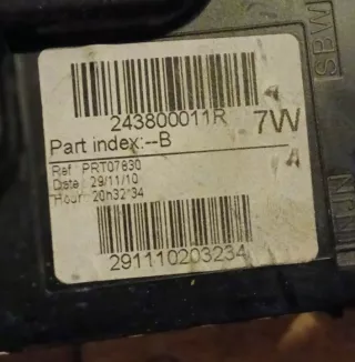 243800011R Блок управления (другие) Renault Megane 2 Арт e12686953, вид 3
