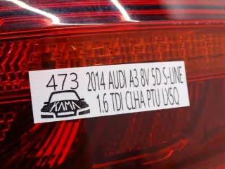 8V4945096D 5-DRZWI KM17685324562 Фонарь задний правый Audi A3 8V Арт e12681572, вид 7