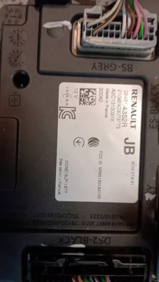 237105990S 284Y66LA6D 285907043R 284814352R 487008065R 488106348R Блок управления двигателем Renault Captur Арт e12677611, вид 5