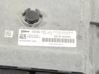 9818160080 9806671980 V29080084A Блок управления двигателем Peugeot 308 2 Арт e12677492, вид 4