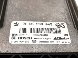 55598045 LORK-486-11330 Блок управления двигателем Opel Zafira C Арт e12677346, вид 4