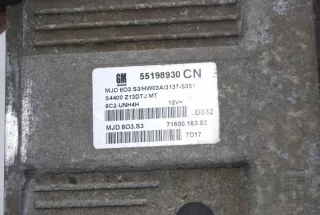 55198930 55198930CN GM55198930CN 13142241 13256903 Блок управления двигателем Opel Corsa D Арт e12677199, вид 3