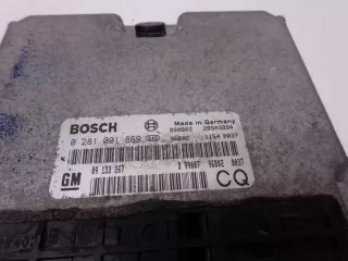 09133267 0281001869 Блок управления двигателем Opel Astra G Арт e12677158, вид 2