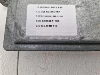 S180067168A 23710BJ91B Блок управления двигателем Nissan Juke 1 Арт e12676984, вид 4