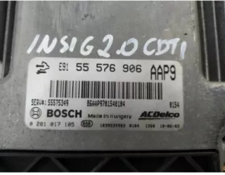 55576906 Блок управления двигателем Opel Agila 1 Арт e12676954, вид 2